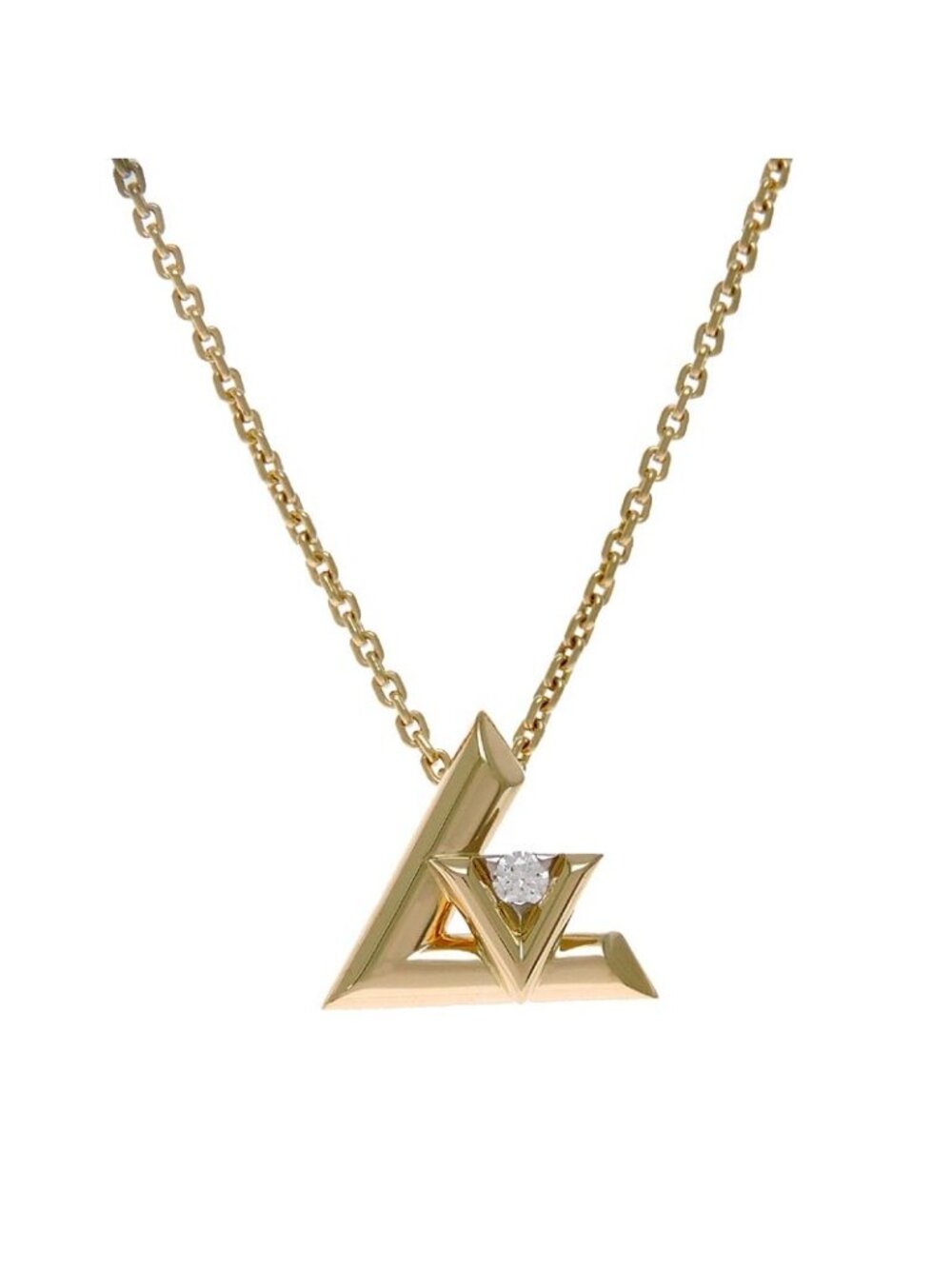 Louis Vuitton Necklace Gold
